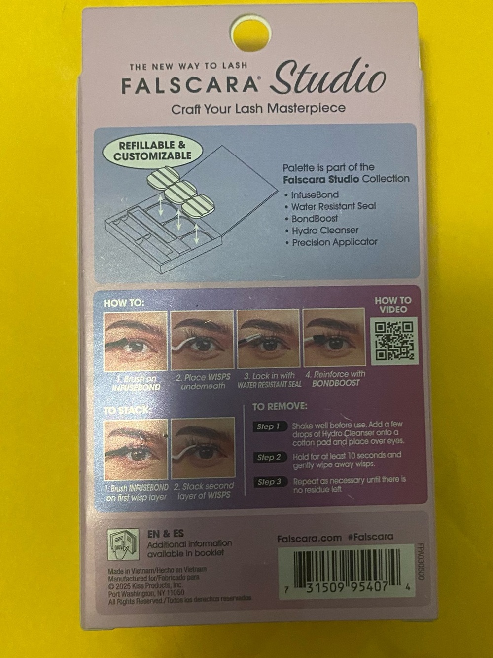 KISS Falscara Lash Kit‎ Bundle 2 Sets Spiky Wisps NEW - Picture 3 of 9